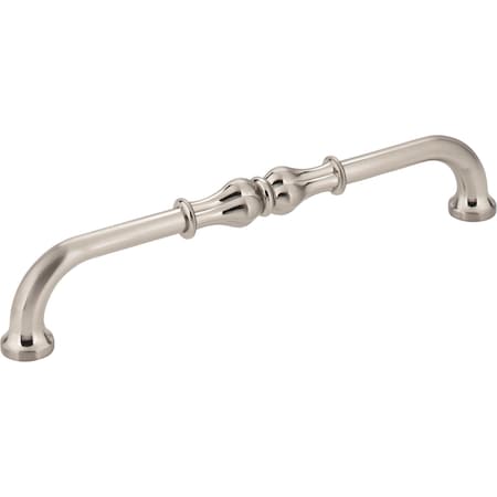 Jeffrey Alexander 160 mm Center-to-Center Satin Nickel Bella Cabinet Pull 818-160SN